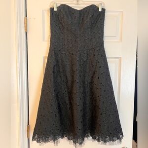 Nicole Miller Collection Silk Lace Dress